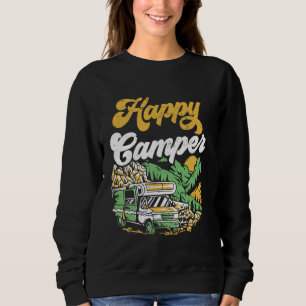 Sudadera Autocaravana Camping Retro Caravana Rv Remolque Fe