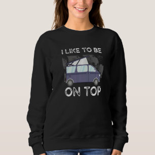Sudadera Autocaravana Rv Camping Caravana Me Gusta Estar En