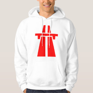 Sudadera Autopista, Autobahn - Rojo