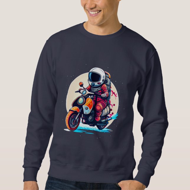 Sudadera Autopista del astronauta (Anverso)