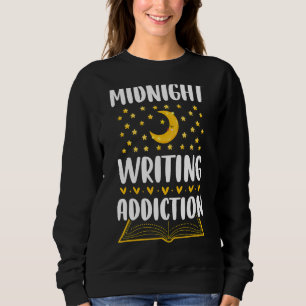 Sudadera Autor De Escritura De Libros De Adicciones De Medi