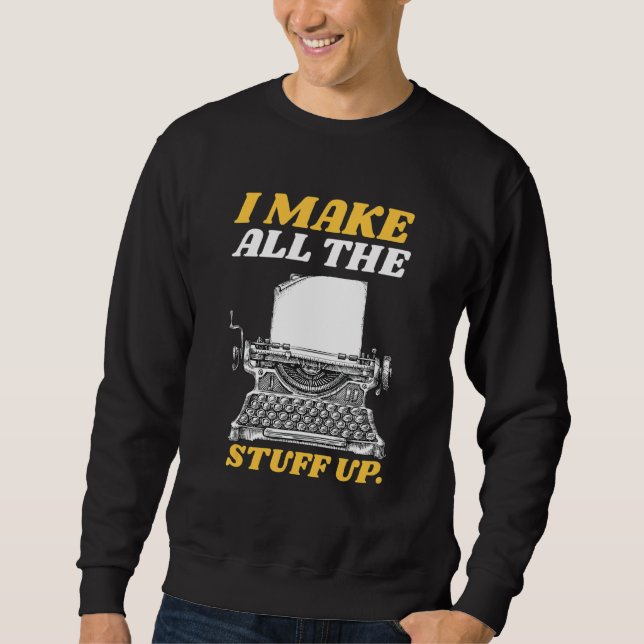 Sudadera Autores Hago Todo Lo Que Escribo Libera Fai (Anverso)