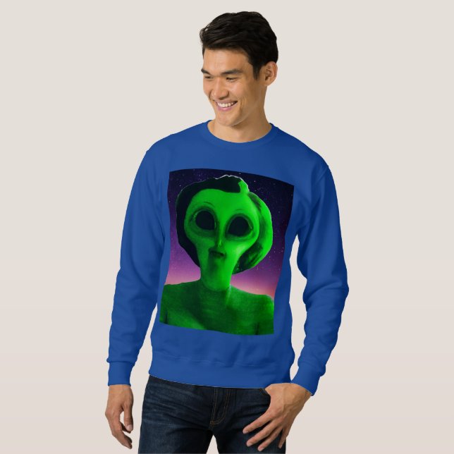 Sudadera Autorretrato de Alien (Anverso completo)