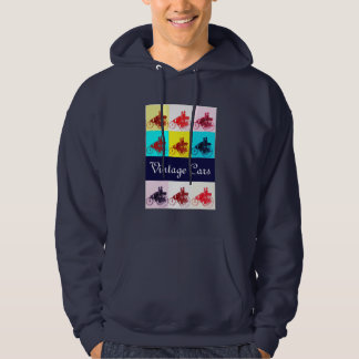 Sudadera Autos de época reuniendo arte pop