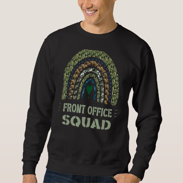 Sudadera Auxiliar administrativo del Cuadrado de Oficinas E (Anverso)
