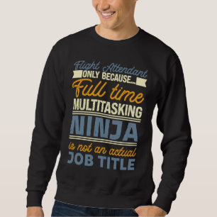 Sudadera Auxiliar de Vuelo a Tiempo Completo Multitarea
