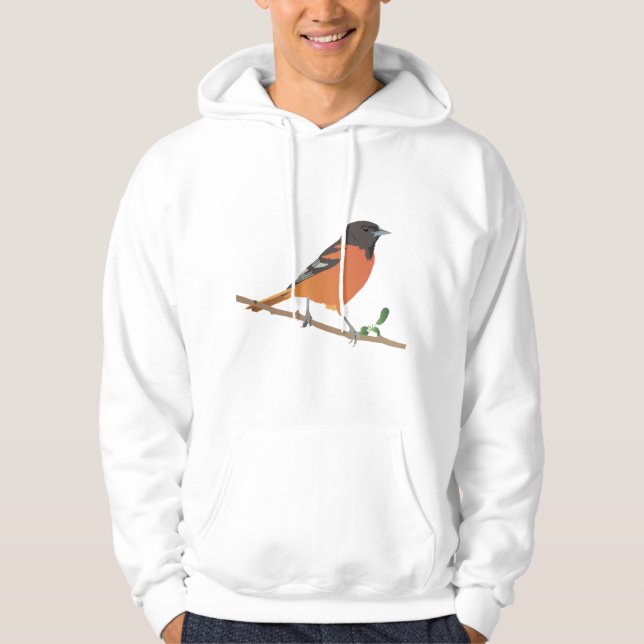 Sudadera Ave Baltimore Oriole (Anverso)