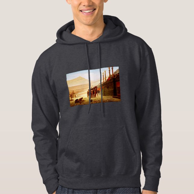 Sudadera Ave César de Jean-Léon Gérôme (Anverso)