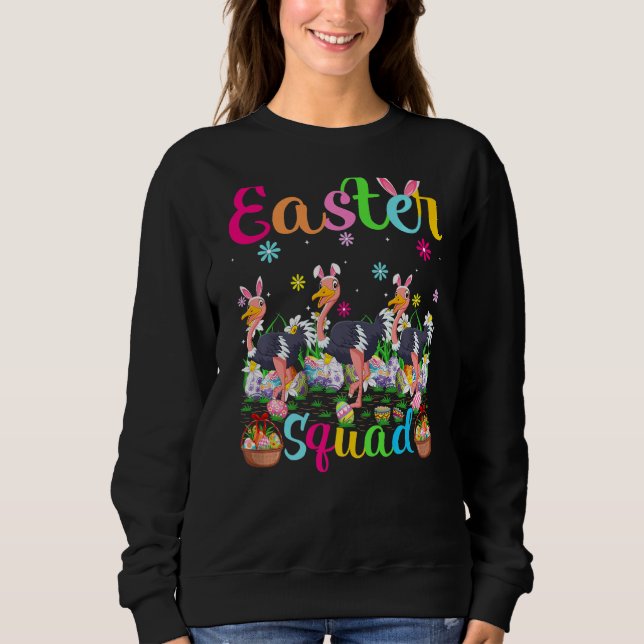 Sudadera Ave de Ostrich Bungalow Ear Easter Squad Ostrich F (Anverso)