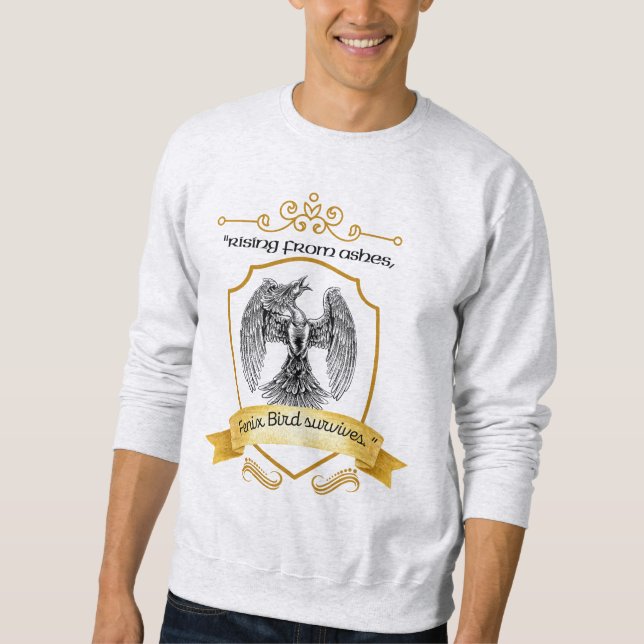 SUDADERA AVE FÉNIX (Anverso)