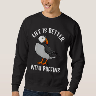 Sudadera Ave Graciosa De Puffin Para Hombres Mujeres Aus Se