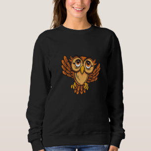 Sudadera Ave Lechuza Ave Animal Cute Barn Owl Aves Nocturna