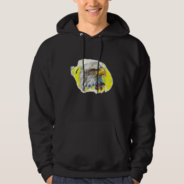 Sudadera Ave pájaro baldío Ornitología Aviar Foto Arte (Anverso)