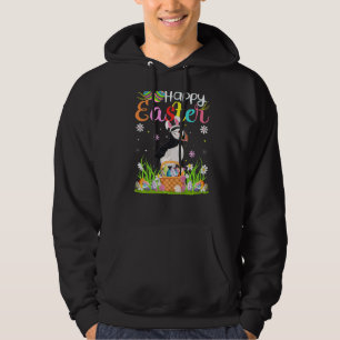 Sudadera Ave Puffin Bunny Egg Hung Puffin Feliz Pascua