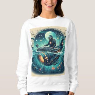 Sudadera ¡Aventura con DJ Piloto un submarino Steampunk!