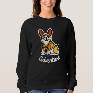 Sudadera Aventura Corgi Egipto Dueño de Perro Corgi Galés P