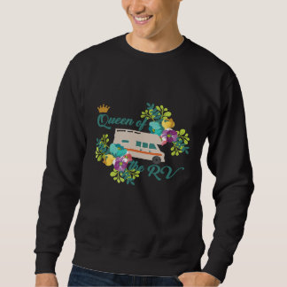 Sudadera Aventura de camping en RV para mujeres divertida r