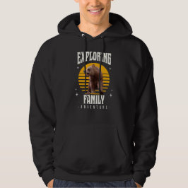 Sudadera Aventura de Oso de Estilo de Vacaciones Familiares