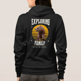 Sudadera Aventura de Oso de Vacaciones Familiares Combinand