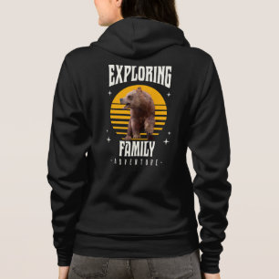 Sudadera Aventura de Oso de Vacaciones Familiares Combinand