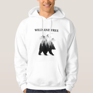 Sudadera Aventura en el bosque salvaje y libre del oso