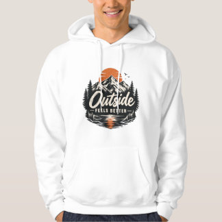 Sudadera Aventura en la naturaleza de la montaña Outside Fe
