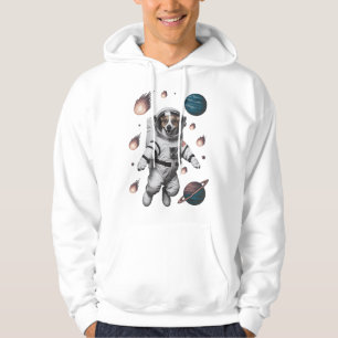Sudadera Aventura Espacial Con Un Astronauta Canino