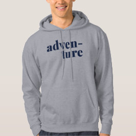 Sudadera Aventura Viajes y Naturaleza Lover Textos Diseño