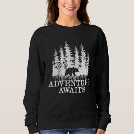 Sudadera Aventuras de aventura - Bosque y oso