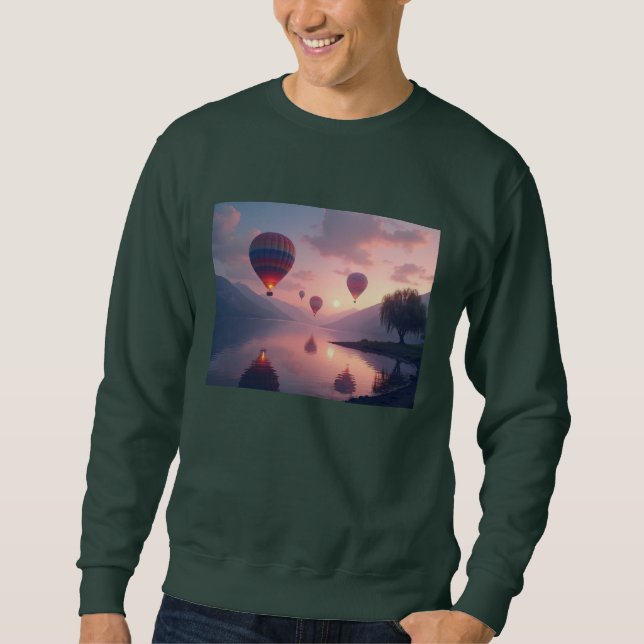 Sudadera Aventuras en Globo Soñadas (Anverso)