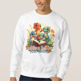 Sudadera Aventures Infinies avec Tonton