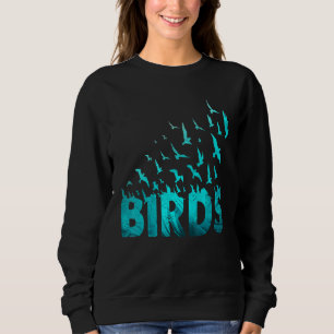 Sudadera Aves Aves Aves Relojeras Mamá Pájaro Pórtico Aves 