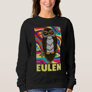 Sudadera Aves de búho Ornitólogo Biólogo Noche Cu
