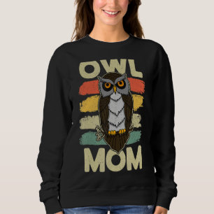 Sudadera Aves de búho Ornitólogo Biólogo Noche Cu
