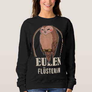 Sudadera Aves de búho Ornitólogo Biólogo Noche Cu