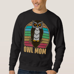 Sudadera Aves de búho Ornitólogo Biólogo Noche Cu