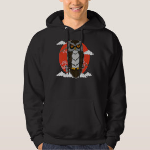 Sudadera Aves de búho Ornitólogo Biólogo Noche Cu