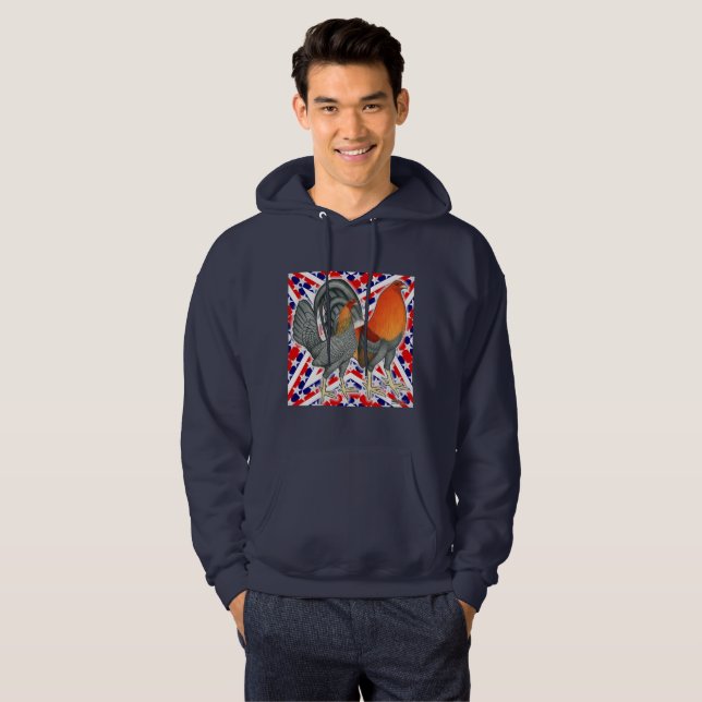 Sudadera Aves de combate Stars and Stripes (Anverso completo)