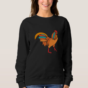 Sudadera Aves de corral para granjeros de gallo