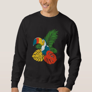 Sudadera Aves tropicales tropicales de los animales de la s