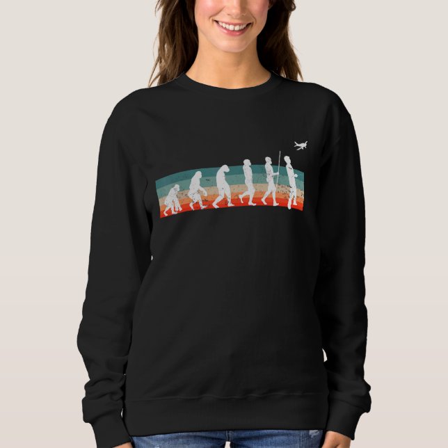 Sudadera Aviador de avión Rc de modelo de evolución (Anverso)