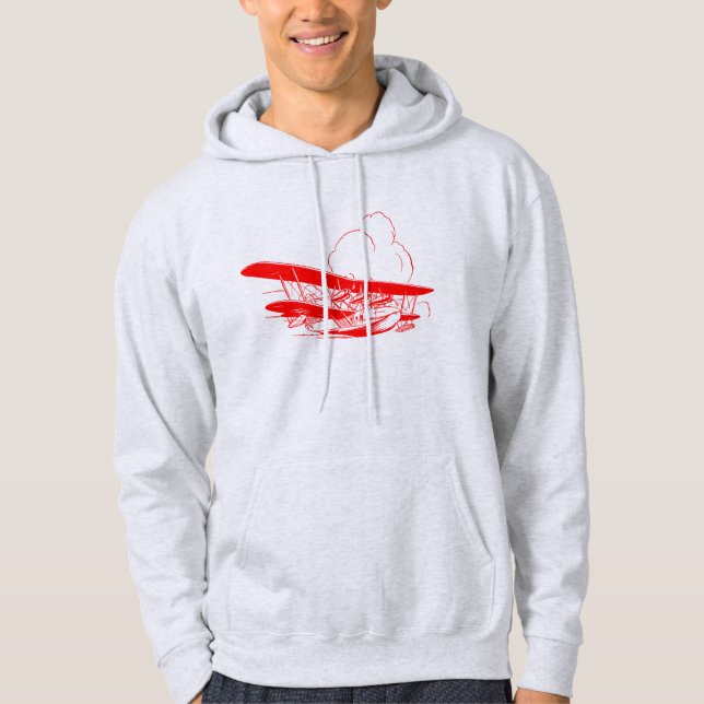 Sudadera Avión Antiguo Hidroavión (Anverso)