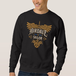 Sudadera Avión de aviación naval Airdale Sailor Win
