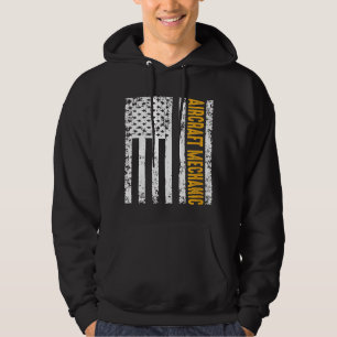 Sudadera Avión De Bandera De Los Eeuu