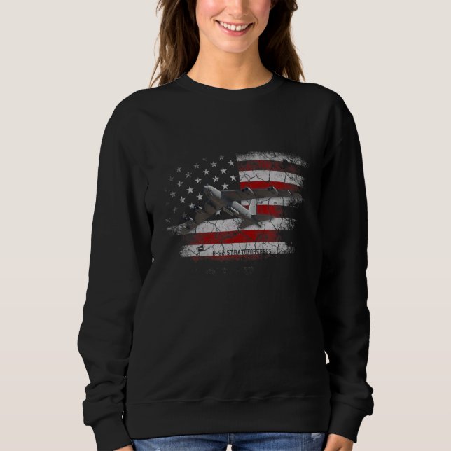 Sudadera Avión de bombardeo B 52 Stratofortress (Anverso)
