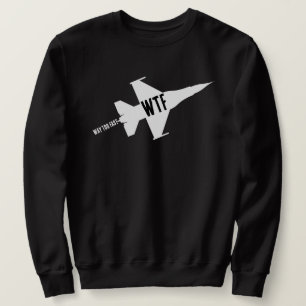 Sudadera Avión de caza,Simple,Aviación,Divertido,Chistoso