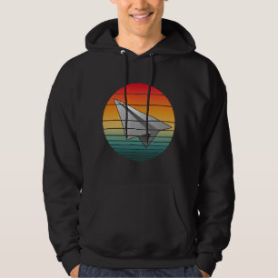 Sudadera Avión de papel vintage
