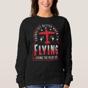 Sudadera Avión De Un Solo Motor De Prop Nacido Para Volar A