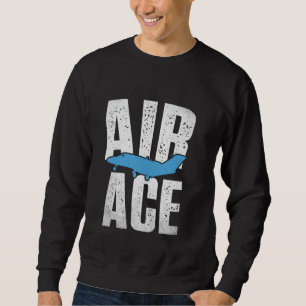 Sudadera Avión de vuelo de avión Air Ace Fly Aviation Flyin