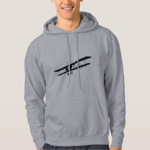 Sudadera Avión Guay Black, avión simple y divertido